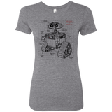 T-Shirts Premium Heather / S WALL-E Plan Women's Triblend T-Shirt