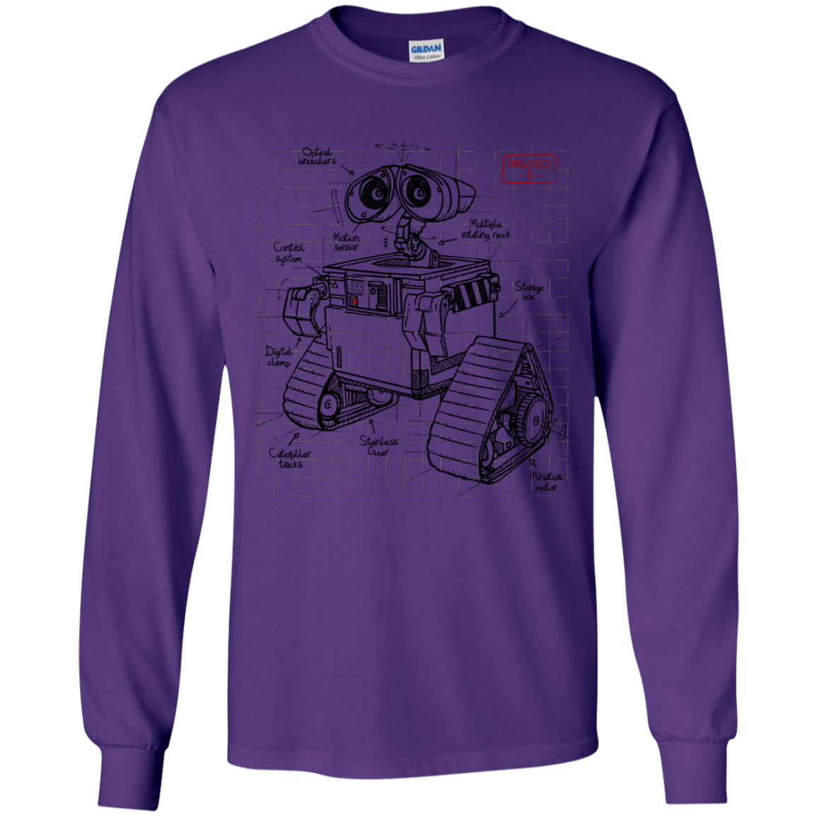WALL-E Plan Youth Long Sleeve T-Shirt