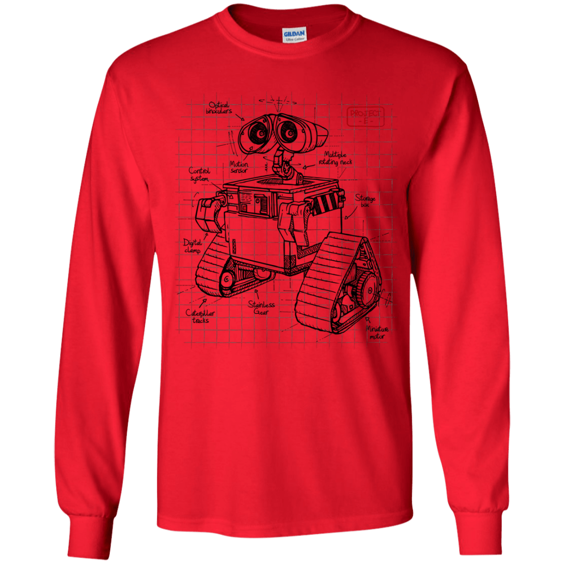 WALL-E Plan Youth Long Sleeve T-Shirt
