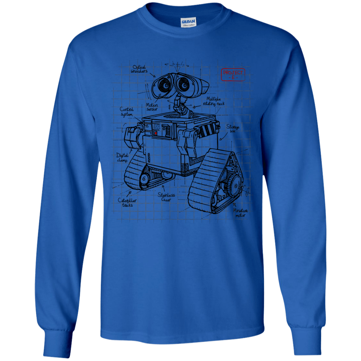 WALL-E Plan Youth Long Sleeve T-Shirt