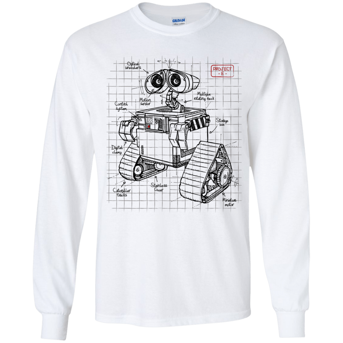WALL-E Plan Youth Long Sleeve T-Shirt