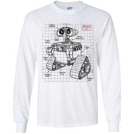 WALL-E Plan Youth Long Sleeve T-Shirt