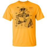 T-Shirts Gold / YXS WALL-E Plan Youth T-Shirt