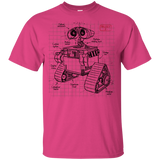 T-Shirts Heliconia / YXS WALL-E Plan Youth T-Shirt