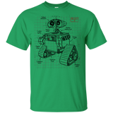 T-Shirts Irish Green / YXS WALL-E Plan Youth T-Shirt