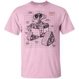 T-Shirts Light Pink / YXS WALL-E Plan Youth T-Shirt