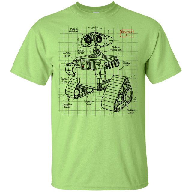 T-Shirts Mint Green / YXS WALL-E Plan Youth T-Shirt
