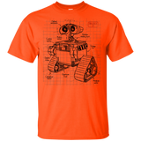 T-Shirts Orange / YXS WALL-E Plan Youth T-Shirt