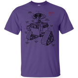 T-Shirts Purple / YXS WALL-E Plan Youth T-Shirt