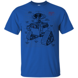T-Shirts Royal / YXS WALL-E Plan Youth T-Shirt