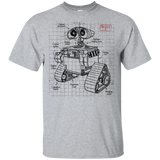 T-Shirts Sport Grey / YXS WALL-E Plan Youth T-Shirt