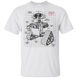 T-Shirts White / YXS WALL-E Plan Youth T-Shirt