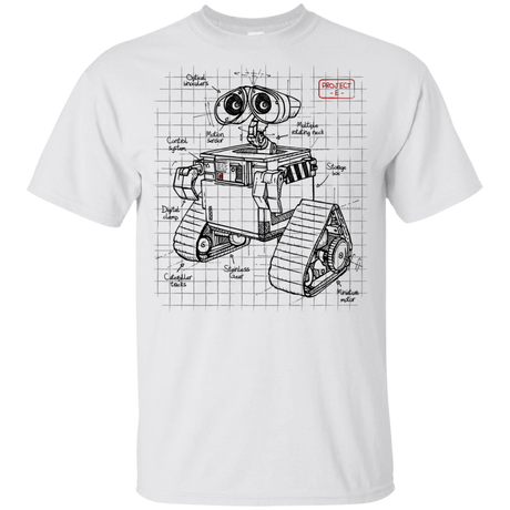 T-Shirts White / YXS WALL-E Plan Youth T-Shirt