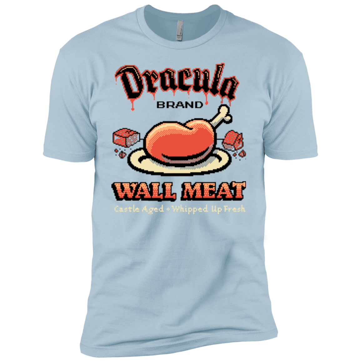 T-Shirts Light Blue / YXS Wall Meat Boys Premium T-Shirt