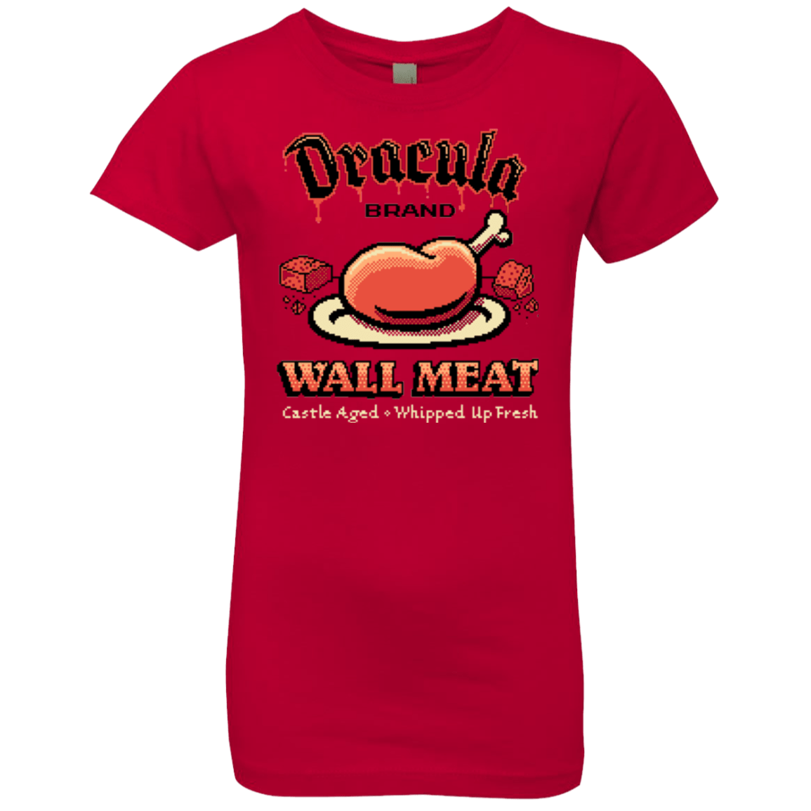 T-Shirts Red / YXS Wall Meat Girls Premium T-Shirt