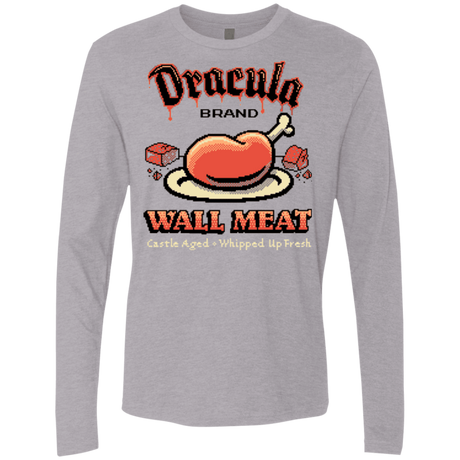 T-Shirts Heather Grey / Small Wall Meat Men's Premium Long Sleeve