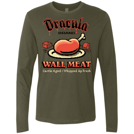 T-Shirts Military Green / Small Wall Meat Men's Premium Long Sleeve