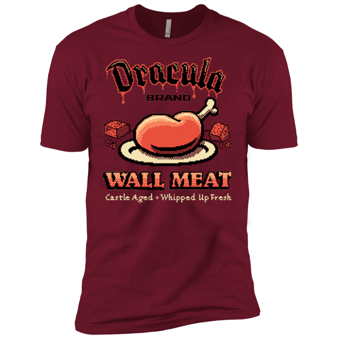 T-Shirts Cardinal / X-Small Wall Meat Men's Premium T-Shirt