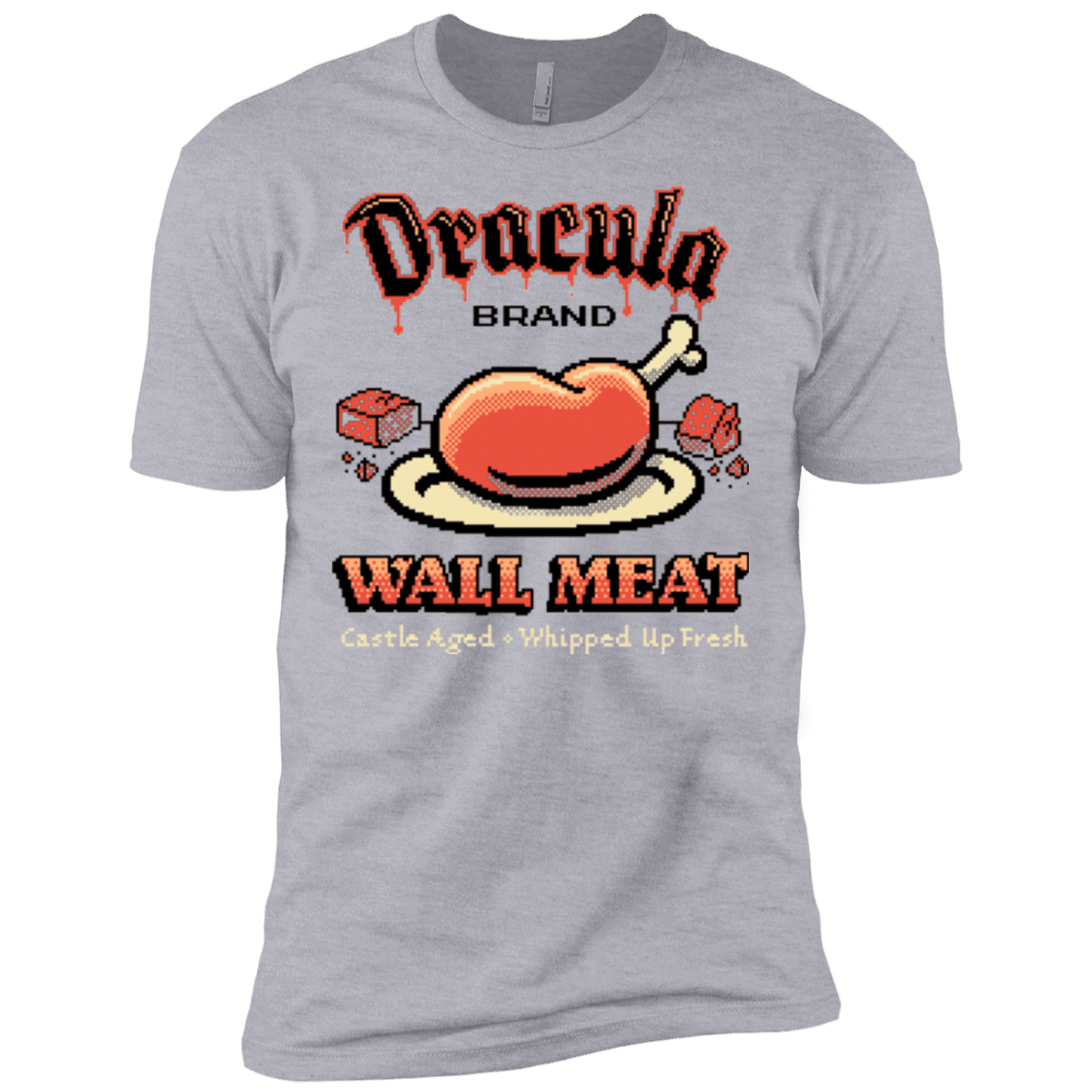 T-Shirts Heather Grey / X-Small Wall Meat Men's Premium T-Shirt