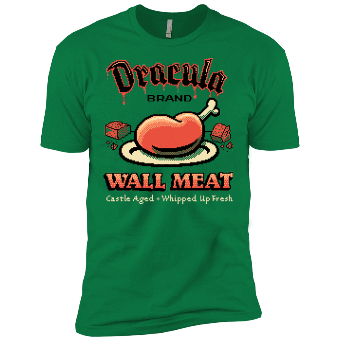 T-Shirts Kelly Green / X-Small Wall Meat Men's Premium T-Shirt