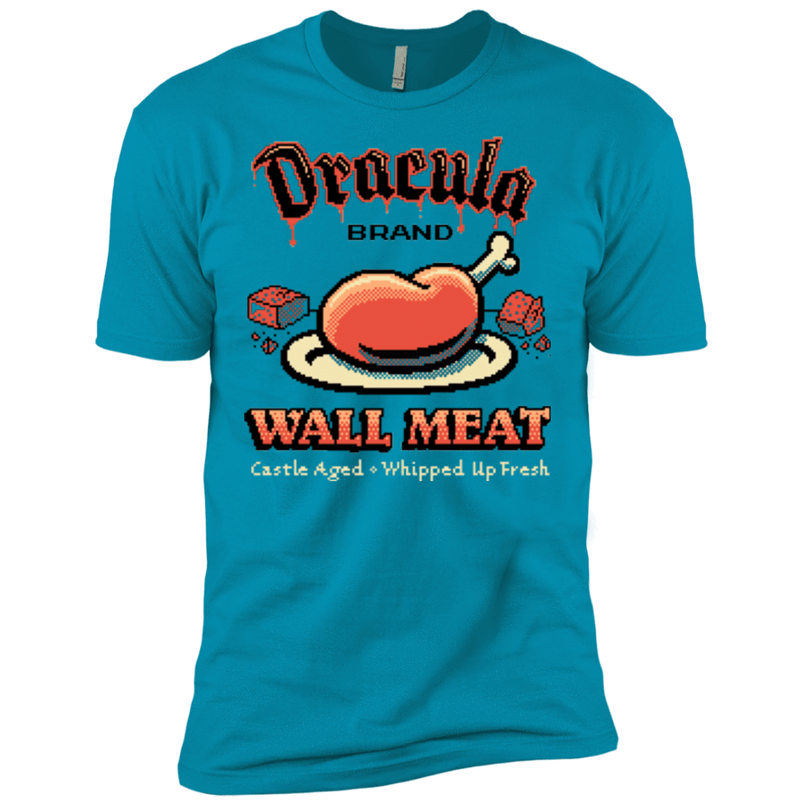 T-Shirts Turquoise / X-Small Wall Meat Men's Premium T-Shirt