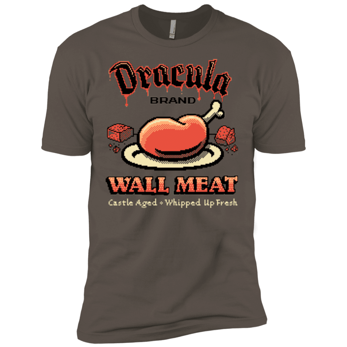 T-Shirts Warm Grey / X-Small Wall Meat Men's Premium T-Shirt