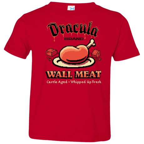 T-Shirts Red / 2T Wall Meat Toddler Premium T-Shirt