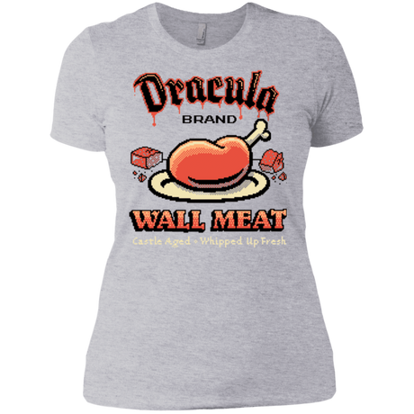 T-Shirts Heather Grey / X-Small Wall Meat Women's Premium T-Shirt