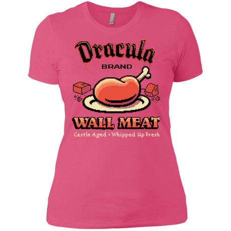 T-Shirts Hot Pink / X-Small Wall Meat Women's Premium T-Shirt