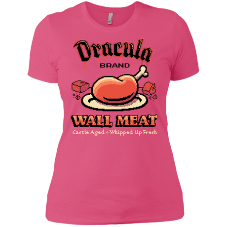 T-Shirts Hot Pink / X-Small Wall Meat Women's Premium T-Shirt