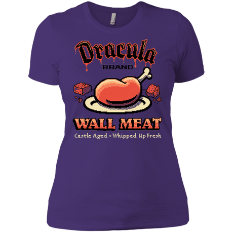 T-Shirts Purple / X-Small Wall Meat Women's Premium T-Shirt