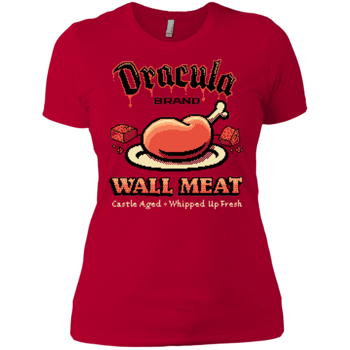 T-Shirts Red / X-Small Wall Meat Women's Premium T-Shirt