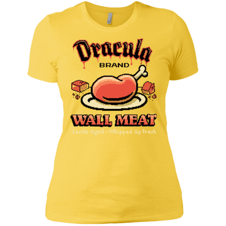 T-Shirts Vibrant Yellow / X-Small Wall Meat Women's Premium T-Shirt