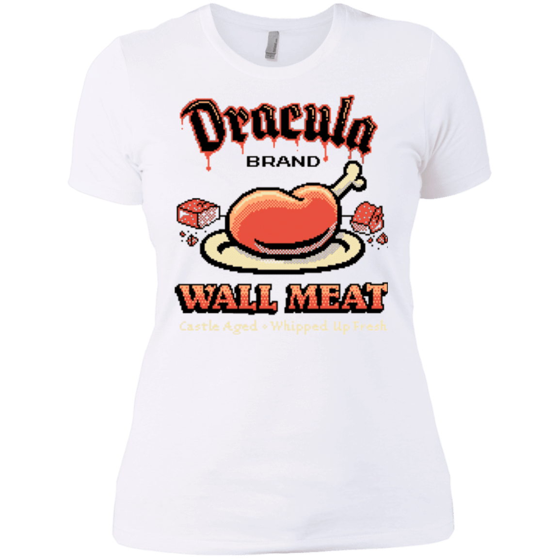 T-Shirts White / X-Small Wall Meat Women's Premium T-Shirt