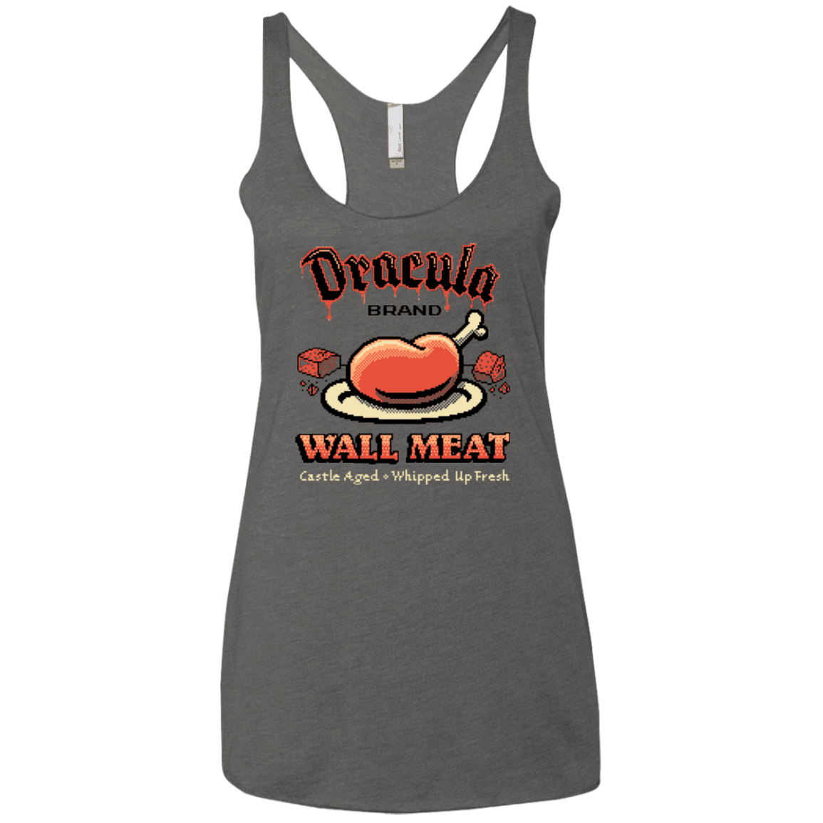 T-Shirts Premium Heather / X-Small Wall Meat Women's Triblend Racerback Tank