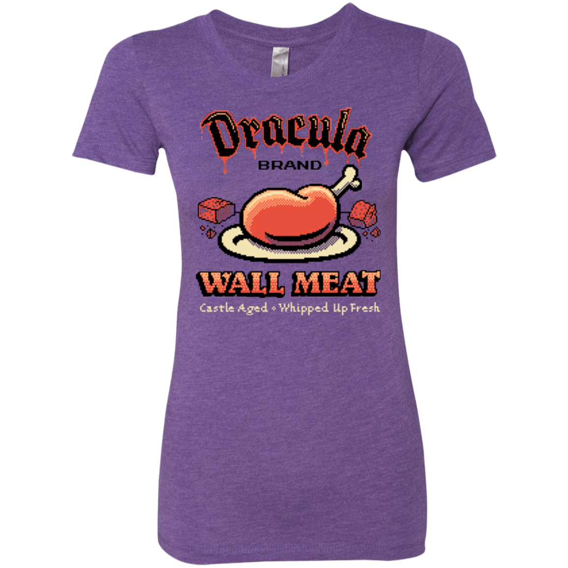 T-Shirts Purple Rush / Small Wall Meat Women's Triblend T-Shirt