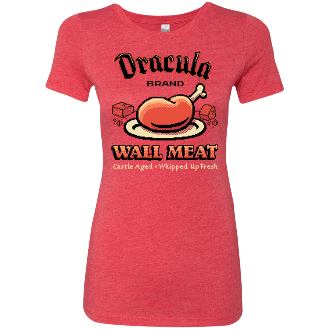 T-Shirts Vintage Red / Small Wall Meat Women's Triblend T-Shirt