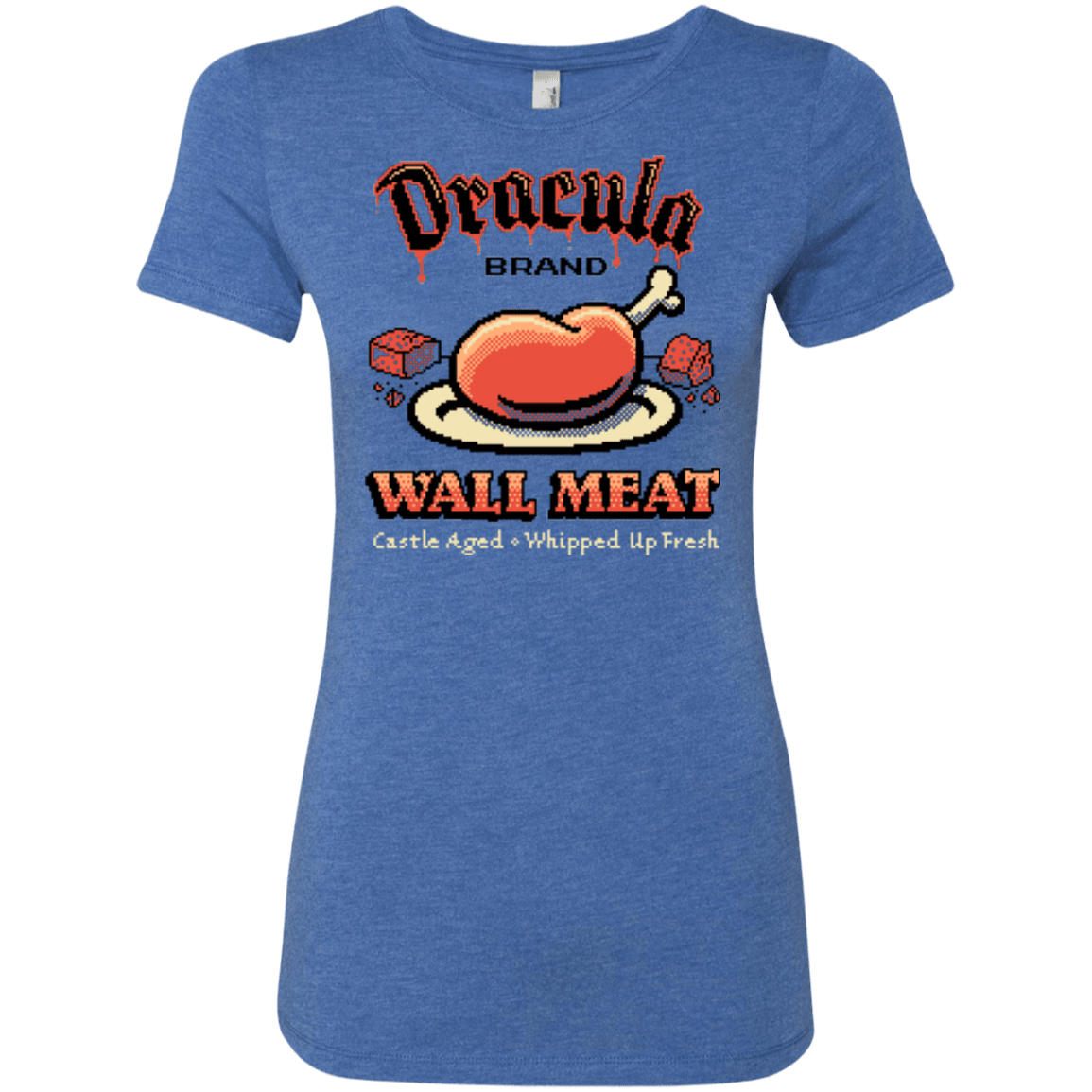 T-Shirts Vintage Royal / Small Wall Meat Women's Triblend T-Shirt