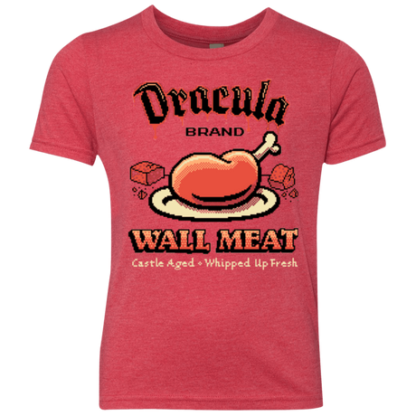 T-Shirts Vintage Red / YXS Wall Meat Youth Triblend T-Shirt