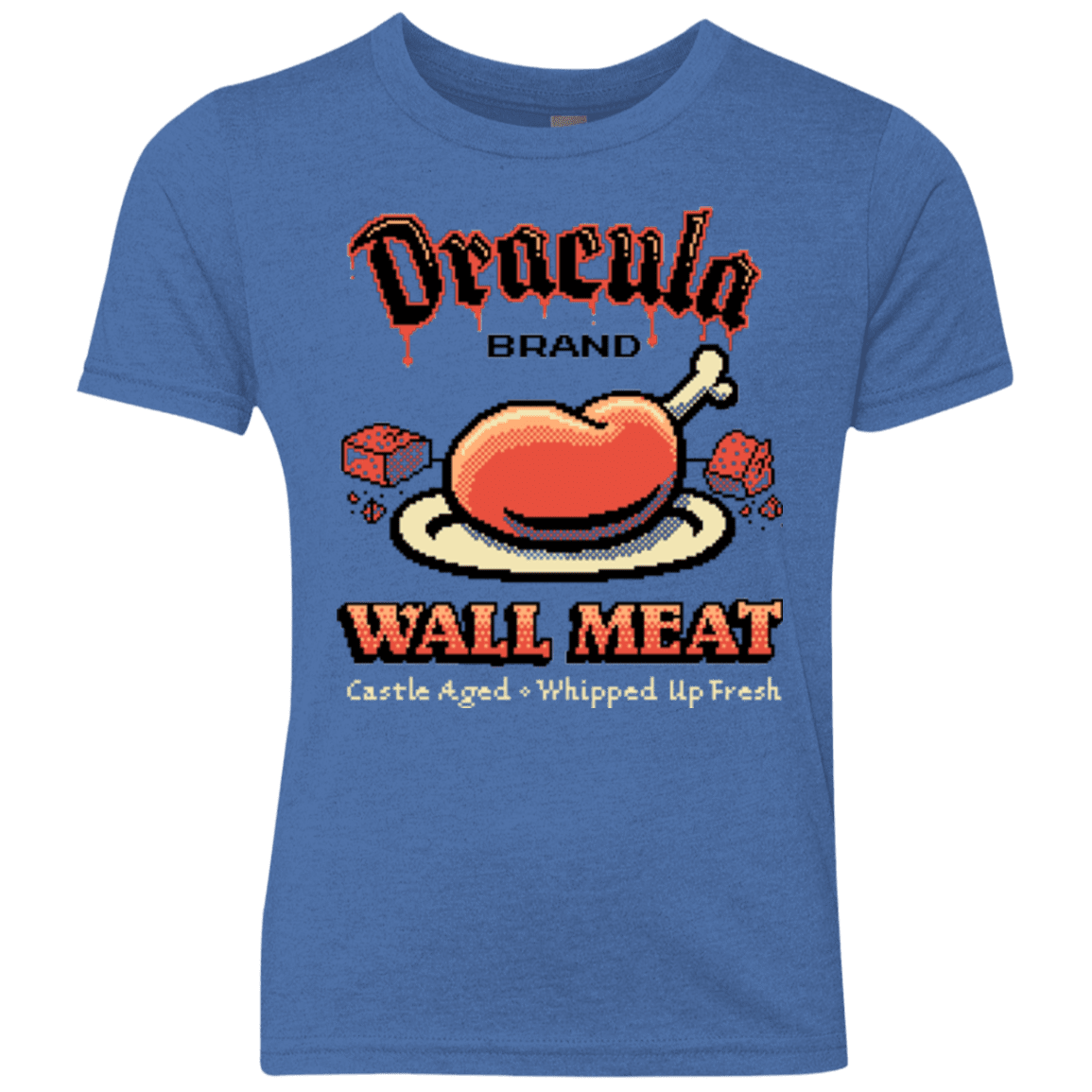 T-Shirts Vintage Royal / YXS Wall Meat Youth Triblend T-Shirt