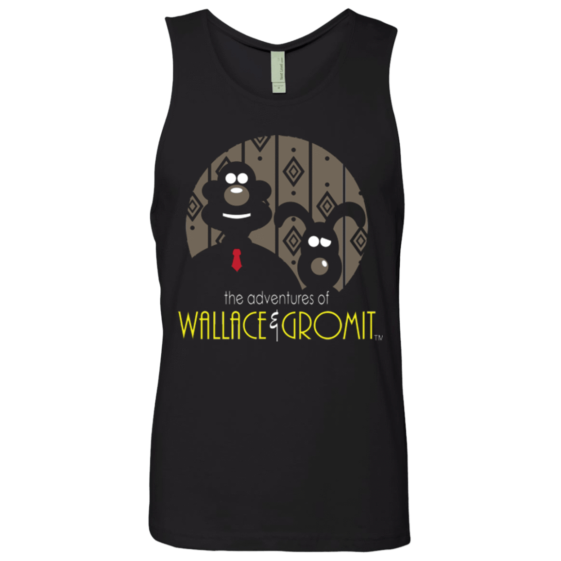 T-Shirts Black / Small Wallace & Gromit Men's Premium Tank Top
