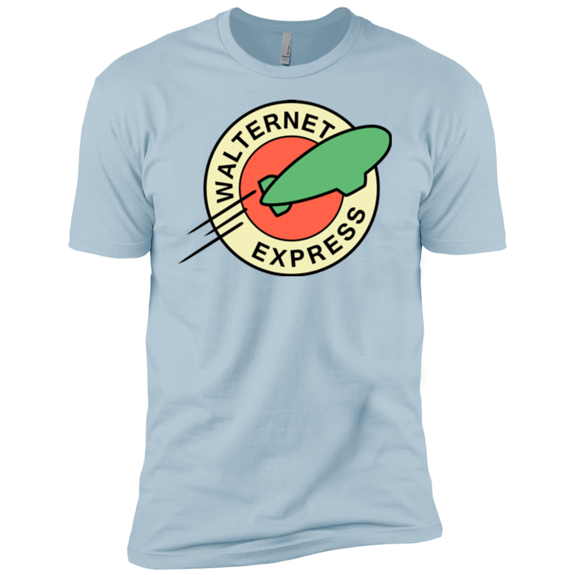 T-Shirts Light Blue / YXS Walternet Express Boys Premium T-Shirt