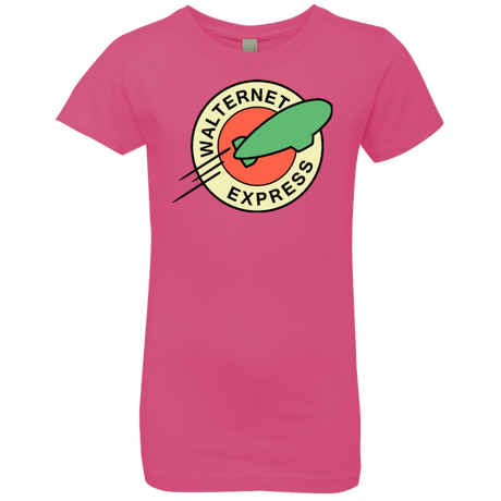 T-Shirts Hot Pink / YXS Walternet Express Girls Premium T-Shirt