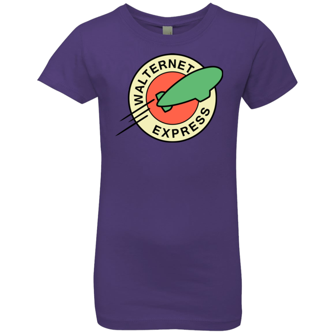 T-Shirts Purple Rush / YXS Walternet Express Girls Premium T-Shirt