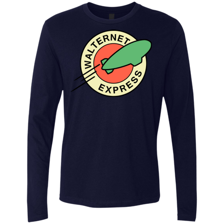 T-Shirts Midnight Navy / Small Walternet Express Men's Premium Long Sleeve
