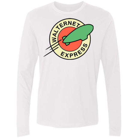 T-Shirts White / Small Walternet Express Men's Premium Long Sleeve