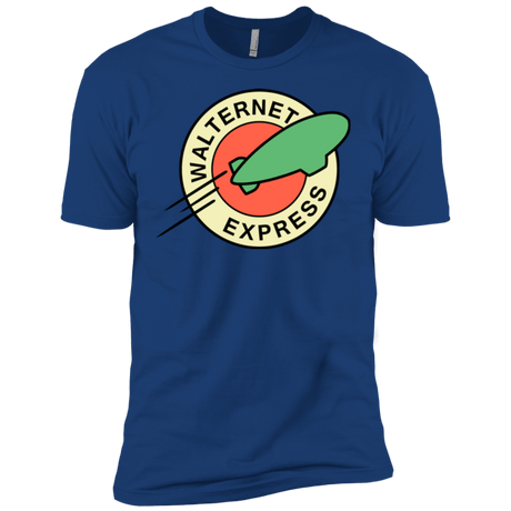 T-Shirts Royal / X-Small Walternet Express Men's Premium T-Shirt