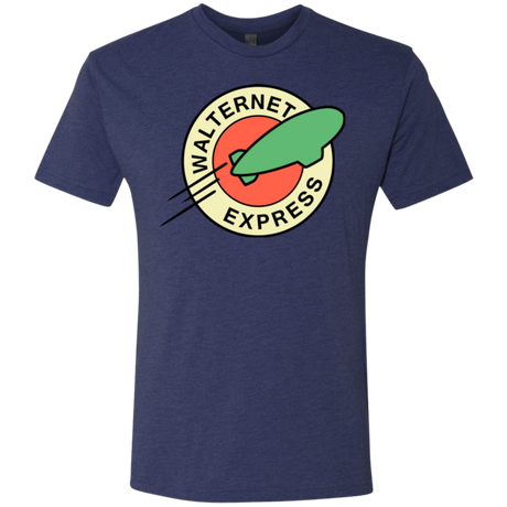T-Shirts Vintage Navy / Small Walternet Express Men's Triblend T-Shirt