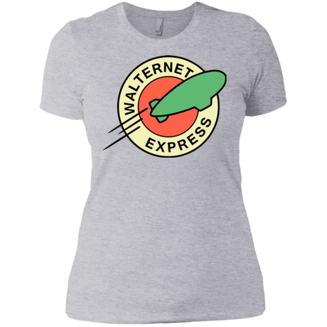 T-Shirts Heather Grey / X-Small Walternet Express Women's Premium T-Shirt