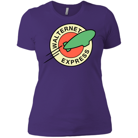 T-Shirts Purple / X-Small Walternet Express Women's Premium T-Shirt